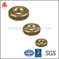 high quality Brass knurled nut